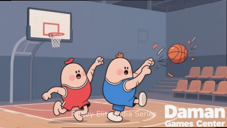 Rugby Elite India Series - Hindi Interface Rugby Elite India Series showing Hindi language interface